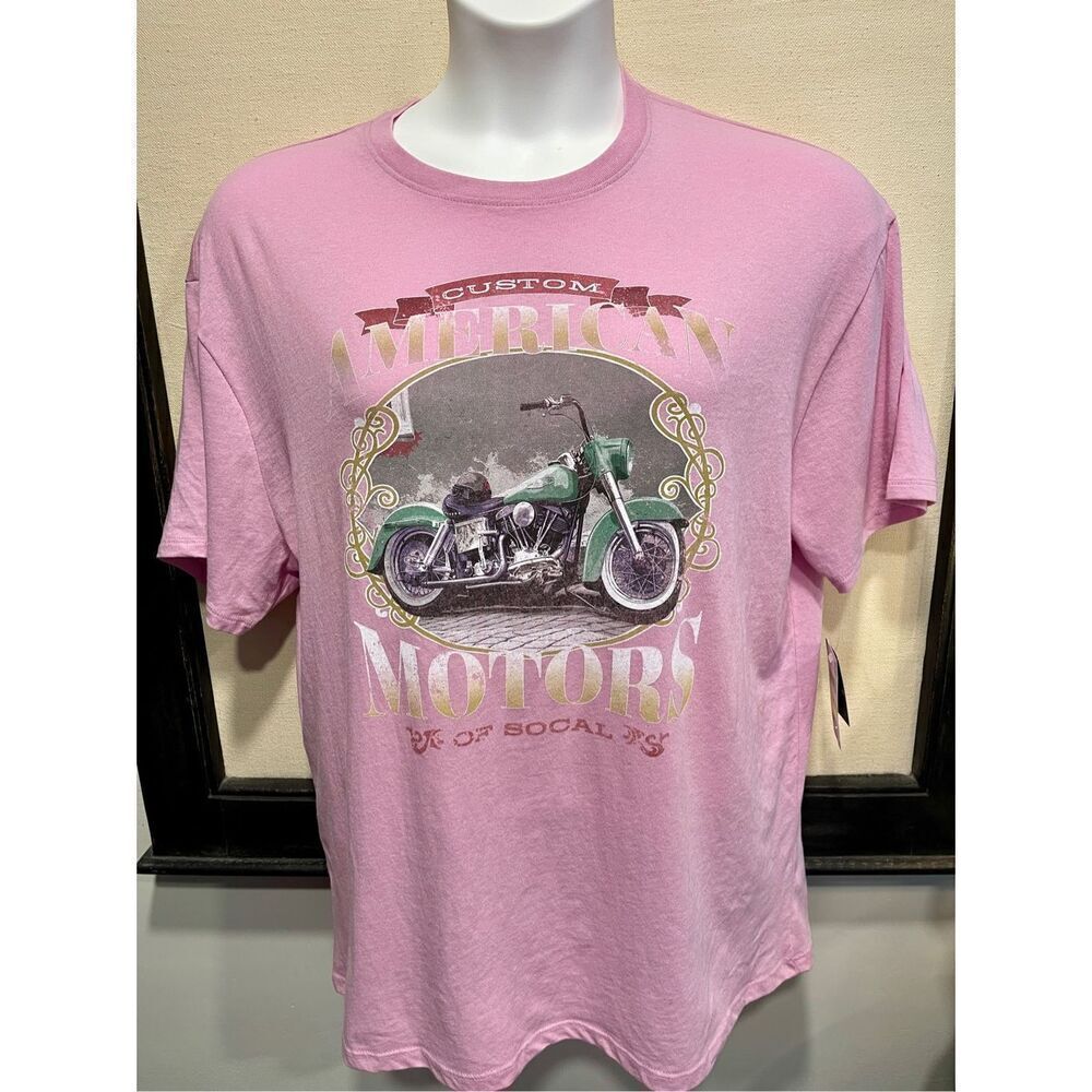 Grayson Threads Pink Motorcycle Top - M